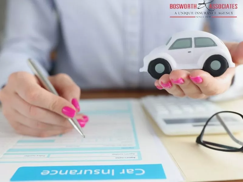 The client of an insurance company takes out insurance for a car.